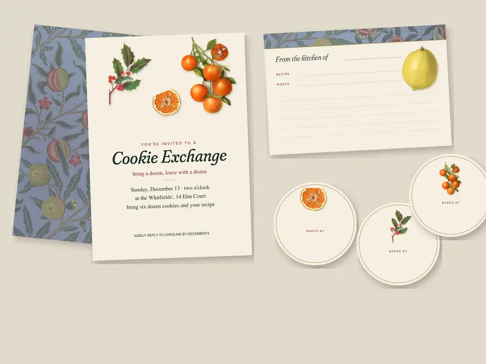 Christmas Cookie Exchange Kit
