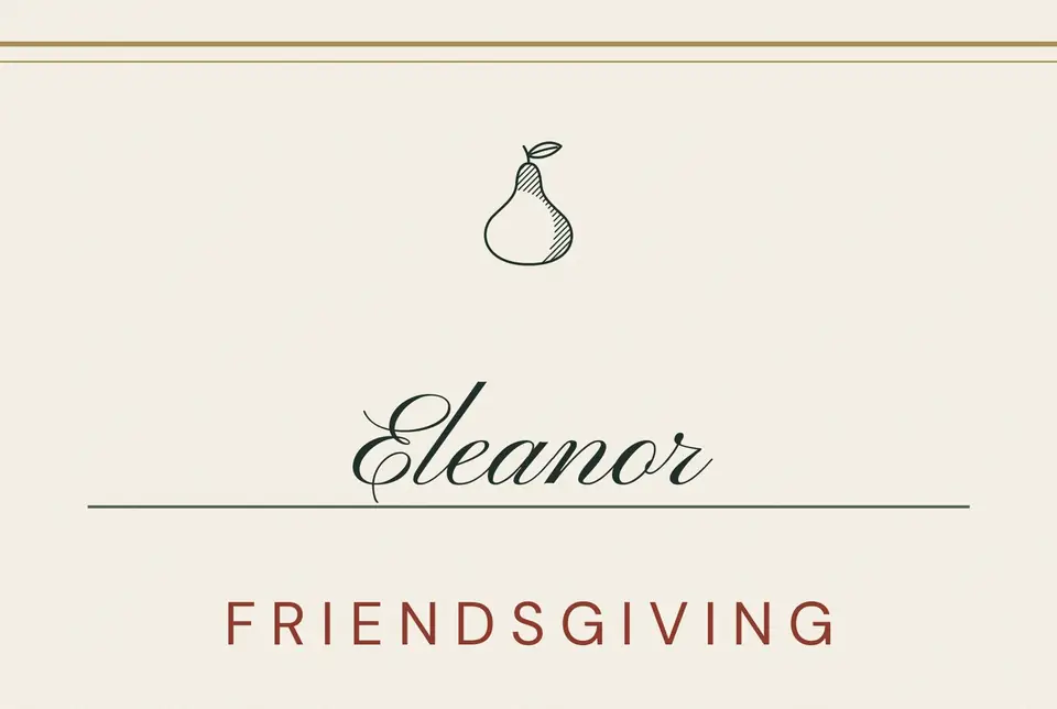 Friendsgiving Place Cards, photo 2