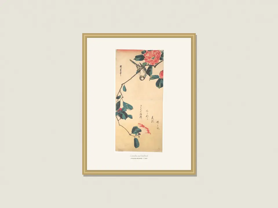 Hiroshige Winter Print Set of 3, photo 4