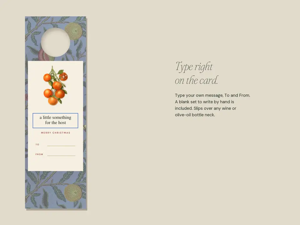 Hostess Bottle Tags, photo 3