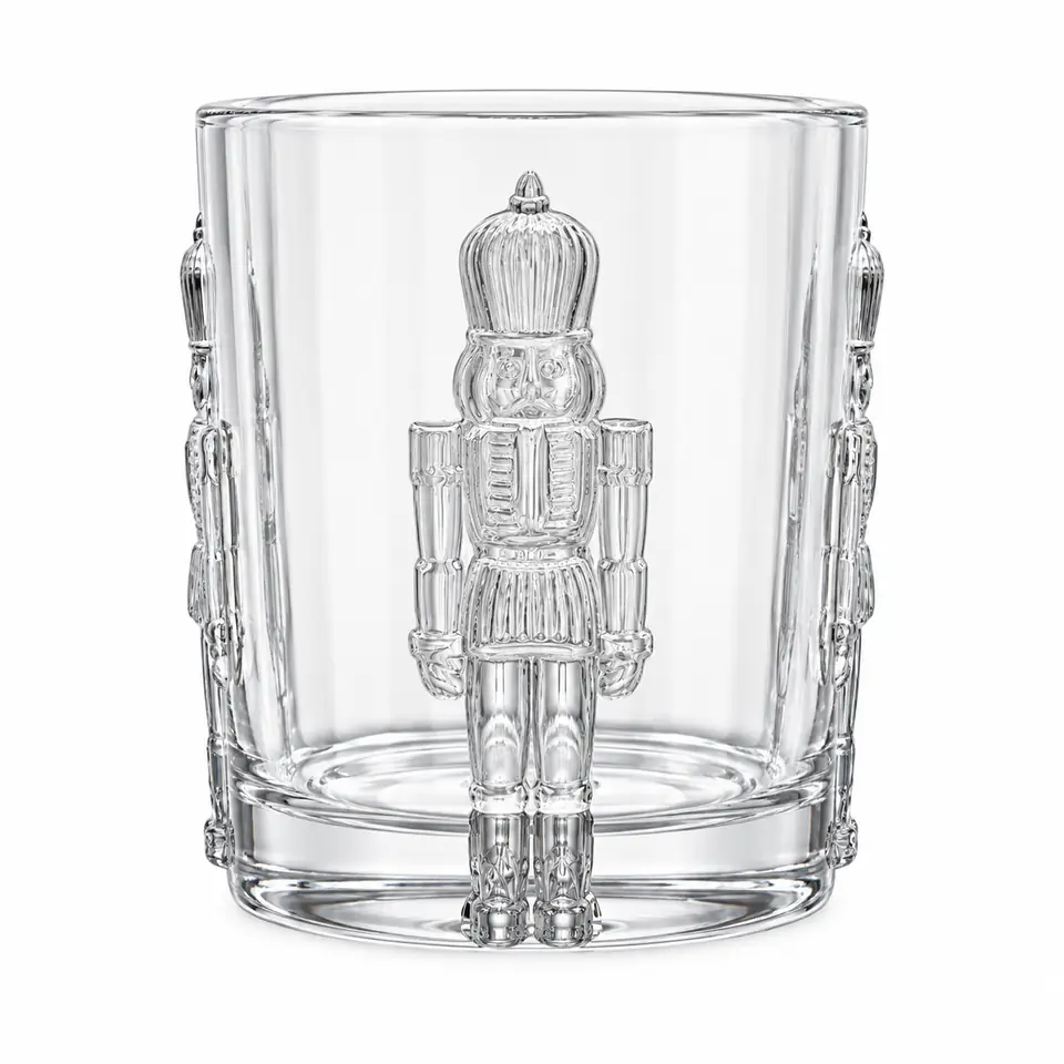Nutcracker Crystal Old Fashioned Glasses, Set of 4, photo 2